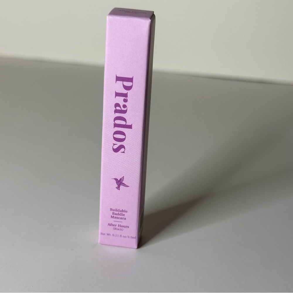Prados Buildable Baddie Mascara After Hours (Black) Travel Size 0.11 fl/oz NEW